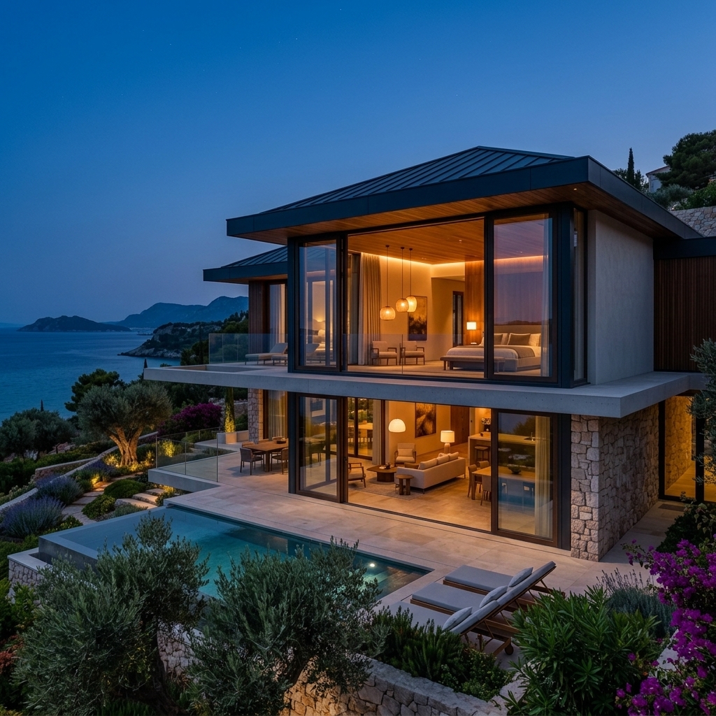KUBE Windows Premium Modern Villa Architecture